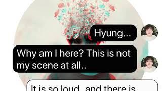 DIVA: (Jikook Texting Story) EP1 “Not my scene?”