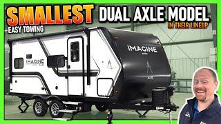 Under 5,000lbs with DUAL AXLES and NO Bunks! 2025 Imagine 17MKE Travel Trailer by Grand Design RV