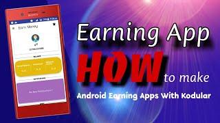 How To A Create Earning App With Kodular | Earning App AIA File Kodular Free  Download