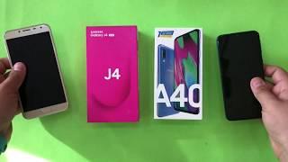 Samsung Galaxy A40 vs Samsung Galaxy J4 2018