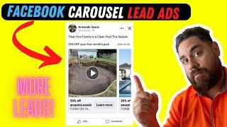 Facebook Carousel Lead Ads - How To Create Facebook Carousel Lead Ads Tutorial (2022)