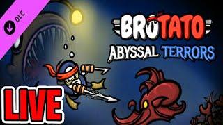 We play the new Brotato DLC Abyssal Terrors and go CRAZY