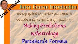 Parashara's Vedic Predictive Astrology