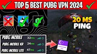 Top 5 low ping VPN for Pubg Mobile  Best Vpn For PUBG Global & KR Android & iOS | Pubg low ping VPN