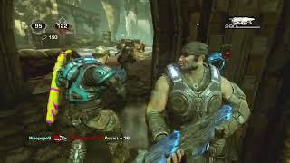 A CROSS AND FLANK FEST - Gears Of War 3