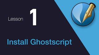 1) Install Ghostscript for Scribus