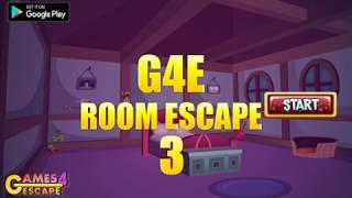 G4E Room Escape 3 Walkthrough [Games4Escape]