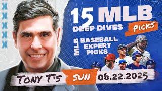 FREE MLB Picks for Today, Sunday 6/22/25