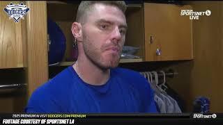 Freddie Freeman Provides Injury Update, Reacts to Heartbreaking Game 3 Loss, Dodgers Offense