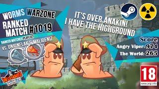 Ranked Match #1019: UnionFlak & malideniz vs. Angry Viper (No. 58) | Worms W.M.D Warzone️