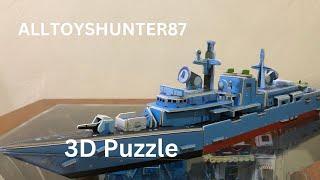 Build Diy Toys [3D Puzzle]Warship F230 Destroyer LX-857