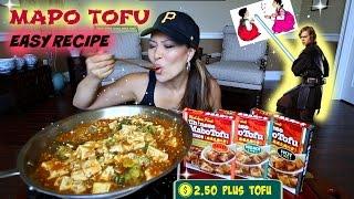 INSTANT MAPO TOFU • Mukbang & Recipe