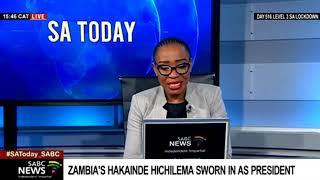 Reflecting on the swearing-in of Hakainde Hichilema as Zambia's President: Ringisai Chikohomero