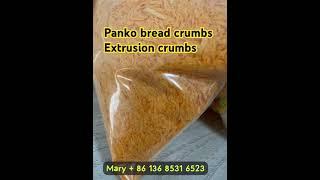 Bread crumbs machinery Panko bread crumbs granule extrusion crumb machine shipment