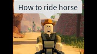 AURTHER   The Wild West Roblox