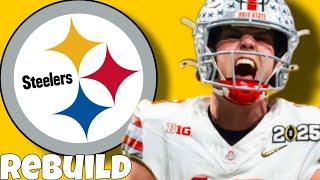 Rebuilding the Steelers with WILL HOWARD and DERRICK HARMON!