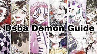 Demon Slayer Burning Ashes | Demon Beginner Guide 2021