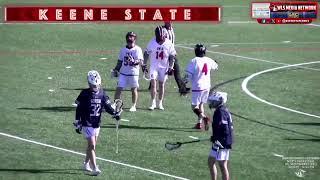 Keene State Men's Lacrosse - Jack Ansart Postgame Interview 3/1/2024