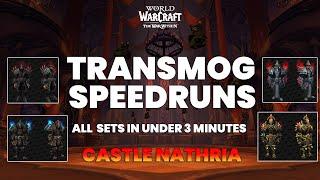 Castle Nathria Mythic Transmog Speedrun!