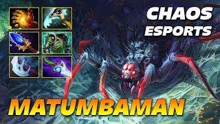 MATUMBAMAN Broodmother - Chaos Esports - Dota 2 Pro Gameplay