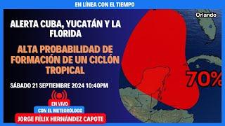 Alerta en #cuba #yucatan y #florida ante posible formación de un #ciclon #tropical