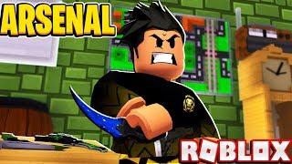 KNIFE ONLY CHALLENGE in Arsenal (Roblox)