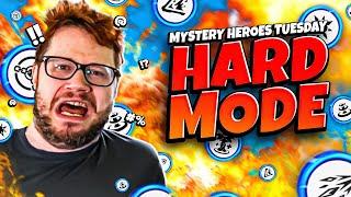 How Fast Can I Get EVERY Hero's Ultimate in HARD MODE? - Mystery Heroes Tuesday Challenge