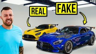 REAL VS FAKE £500,000 MERCEDES AMG GT FROM TEMU