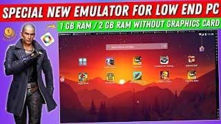 New Emulator For LOW END PC ONLY 1GB RAM | Play Free Fire In Pc |