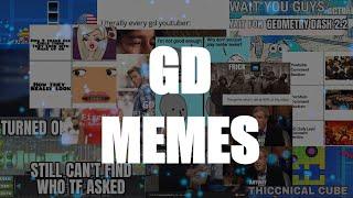 Nothing but Geometry Dash memes