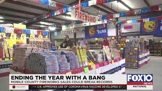 Firework sales on fire in Mobile County