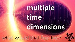 How would a world with multiple time dimensions appear to its inhabitants? (twtww 01)