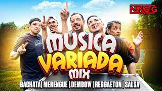 MUSICA VARIADA BAILABLE MIX #6  | DJ NINO G | bachata, merengue, reggaeton, Dembow | MIX VARIADO
