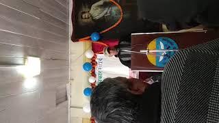 Cprm leade Govind chhetri speakin on democracy