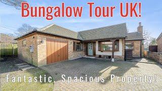 BUNGALOW TOUR UK Fantastic Property!  For Sale £350,000 Thompson, Norfolk - Longsons estate agents.