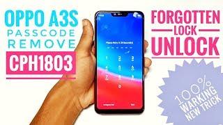 Oppo A3S Forgot Passcode Unlock