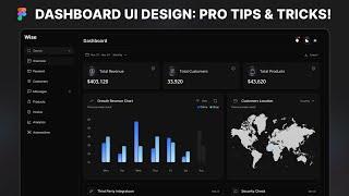 How to Design a Dashboard UI in Figma: Pro Tips & Tricks!