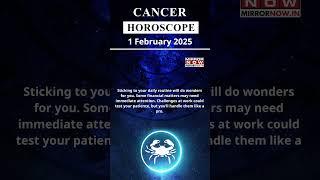 Cancer Horoscope | 1 Feb Zodiac | Astrology & Prediction of the Day | #Short #Rashifal #horoscope