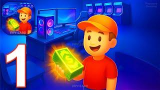 Gaming Cafe Master 2 - Gameplay Walkthrough Part 1 - Build Your Gaming Cafe (iOS, Android)