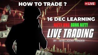 LIVE TRADING NIFTY and BANKNIFTY Options | 16/12/2024 | Scalping #livetrading #nifty50 #banknifty