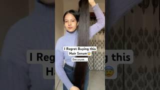 I regret buying this hair serum #hairserum #hairgoals #smoothhairs #viral#shorts #youtubeshorts