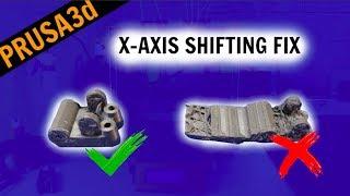 Prusa 3D Printer Troubleshooting: How to fix X-axis/Layer Shift Issues