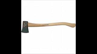 Truper  2-1/4-Pound Boy's Axe in action for bush craft or survival