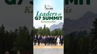 PM Modi and other G7 Outreach Leaders in Kananaskis | #shorts