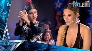 Esta bailaora de FLAMENCO te pondrá los PELOS DE PUNTA | Audiciones 7 | Got Talent España 2021