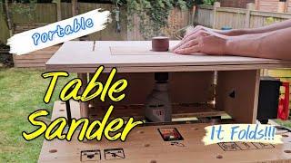 Portable and Foldable Table Sander – Build Your Own Woodworking Companion!
