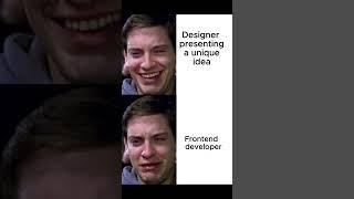 When designer ideas break developers #shortsfeed #programming #coding  #devlife #designer