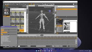 How to Export a Daz Figure With Animations to Blender 3.2 | Daz Bridges Tutorial