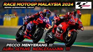 PECCO MENYERANG‼️ AURA SEPANG MENCEKAM  MOTOGP MALAYSIA 2024 FULLRACE H/L #MalaysianGP #TheRematch