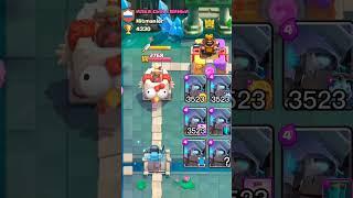 mini pekka with different buffs #clashroyale #challenge #shorts